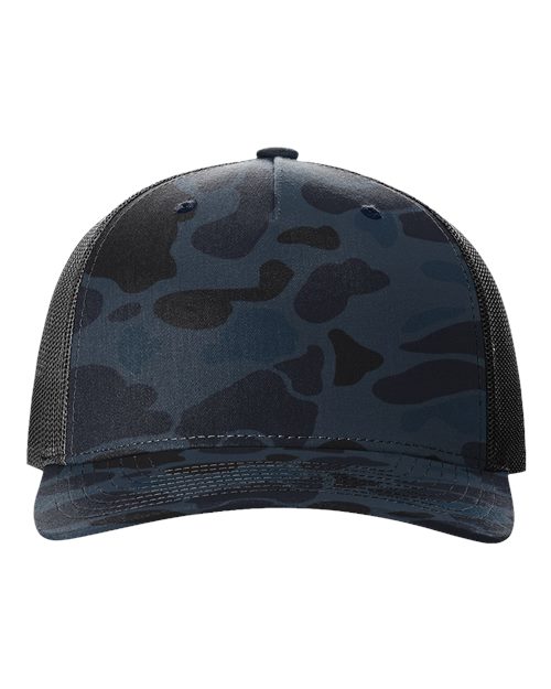 Five-Panel Printed Trucker Cap