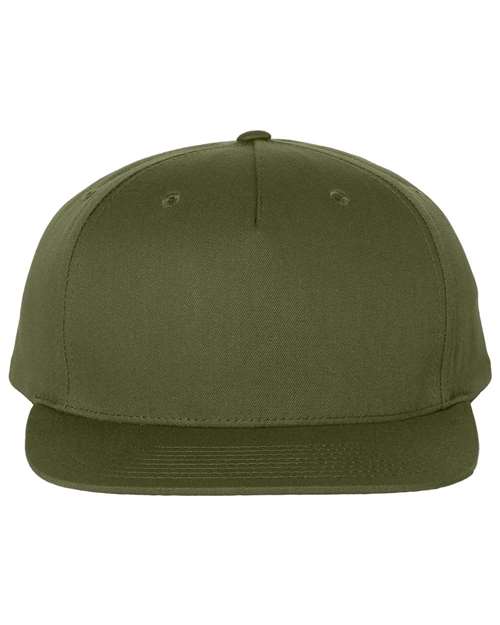 Pinch Front Structured Snapback Trucker Cap