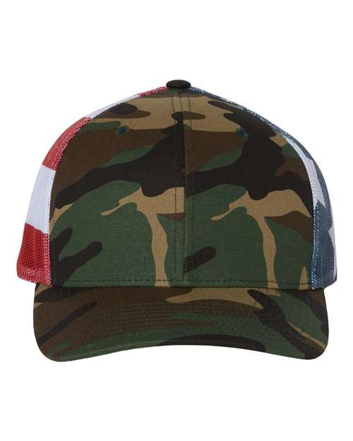 Printed Mesh Trucker Cap