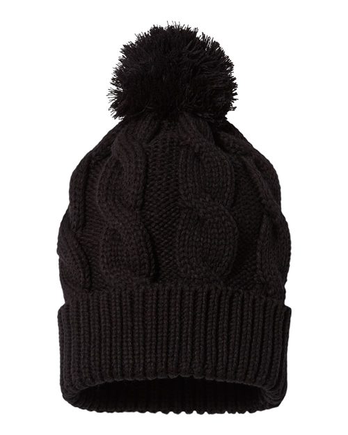 Chunk Twist Cuffed Beanie