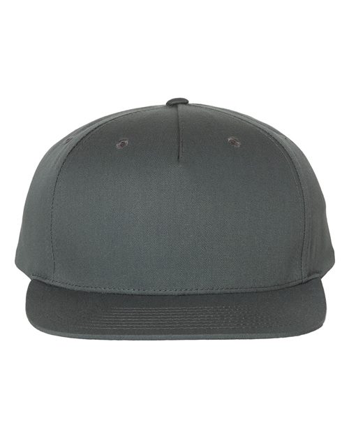 Pinch Front Structured Snapback Trucker Cap