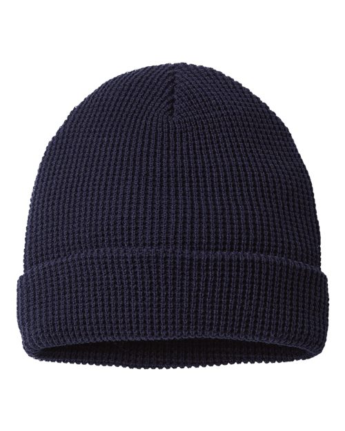 Waffle Cuffed Beanie